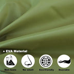 Opret 2 Pack Raincoats for Adults Reusable, EVA Rain Ponchos Lightweight Rain - Image 4