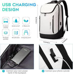 BANGE Business Smart Backpack Waterproof fit 15.6 Inch Laptop Backpack - Image 3