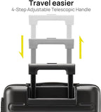 Carry on Luggage 22 X 14 X 9 Airline Approved, 20 Inch Luggage - Image 3