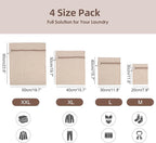 100% Cotton Mesh Laundry Bags, Premium Soft, No Dye - Image 6