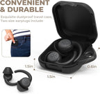 Ear Plugs for Sleeping: Reusable Earplugs for Sleep, Snoring Blocking, 2 Pairs - Image 7