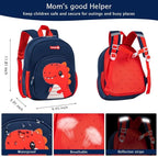 Padgene Toddler Backpacks Kids Preschool Backpack Waterproof Neoprene Animal - Image 3