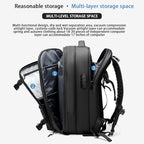 Men Travel Backpack vacuum compression 17 inch Laptop Backpack Business Large - Image 6
