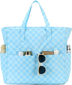 LEDAOU Beach Bag Waterproof Sandproof Women Tote Bag Pool Bag by LEDAOU