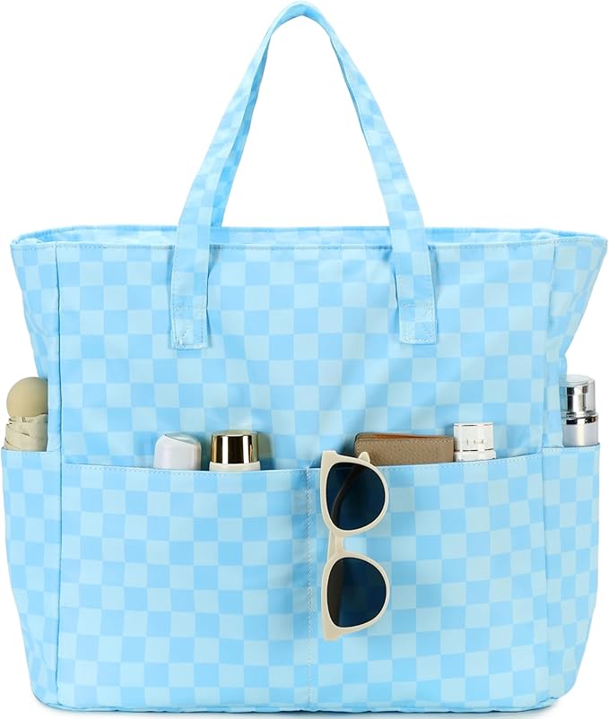 LEDAOU Beach Bag Waterproof Sandproof Women Tote Bag Pool Bag by LEDAOU
