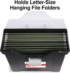 STAPLES Slim Portable File Tote, Letter Size - Image 3