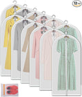 Clear Garment Bags Hanging Clothes Bags by MsKitchen
