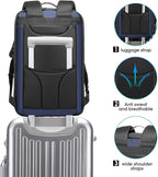 BANGE Anti Theft Business Backpack Fits 15.6 Inch Laptop, Lock Backpack - Image 7