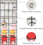 Extra Large Hanging Crystal Clear Over Door Shoe Organizers, Closet Shoe - Image 6