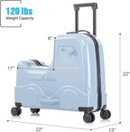 Apelila 22 inch Ride on Suitcase - Image 6