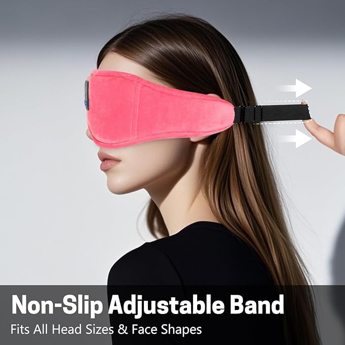 Sleep Mask with Bluetooth Headphones 3D Contour Sleeping Headphones 5.4 - Image 7