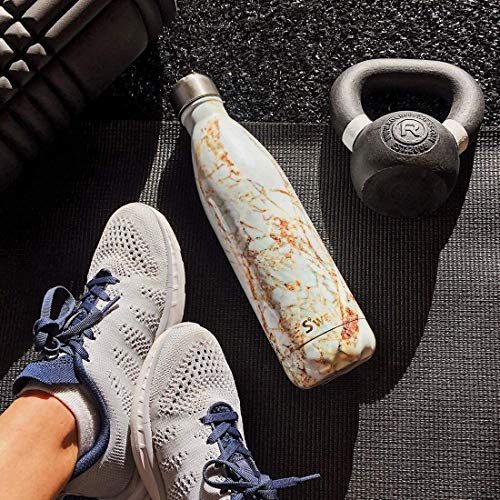 Stainless Steel Water Bottle (Calacatta Gold / 25.4 Ounces / Water Bottle)
