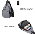 MOSISO Sling Backpack Bag, Crossbody Shoulder Bag Travel Hiking Daypack Chest - Image 2