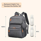 BabbleRoo Diaper Bag Backpack, Travel Backpack - Image 3