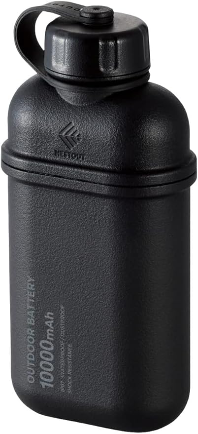ELECOM NESTOUT Rugged Power Bank, 10000mAh Outdoor Battery Charger, 20W USB-C by ELECOM