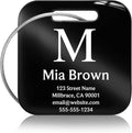 Customized Stainless Steel Luggage Tags: Personalize Your Suitcases, and Bags by Kcule