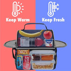 OPUX Lunch Box for Men, Adult Lunch Box Cooler, Insulated Lunch Bag Women - Image 2