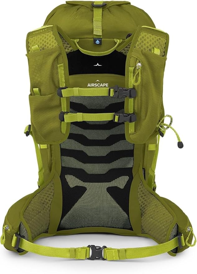 Osprey Talon Velocity 30L Men's Hiking Backpack, Matcha Green/Lemongrass - Image 6