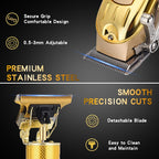 Professional Hair Clipper Set (Gold)