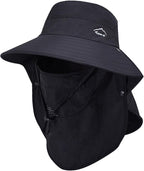 Sun Hat for Men Women with Neck Flap, UPF 50+ UV Protective Hiking Fishing Hats by ZOORON