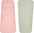 Silicone Heat Resistant Travel Mat Pouch for Hair Straightener, Crimping Iron, Curling Iron, Hair Curling Wand, Flat Iron, Hair Waving Iron (2 Pack, Multicolored)