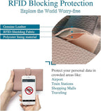Leather RFID Slim Passport Holder - Image 4