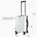 KROSER Hardside Expandable Carry On Luggage - Image 2