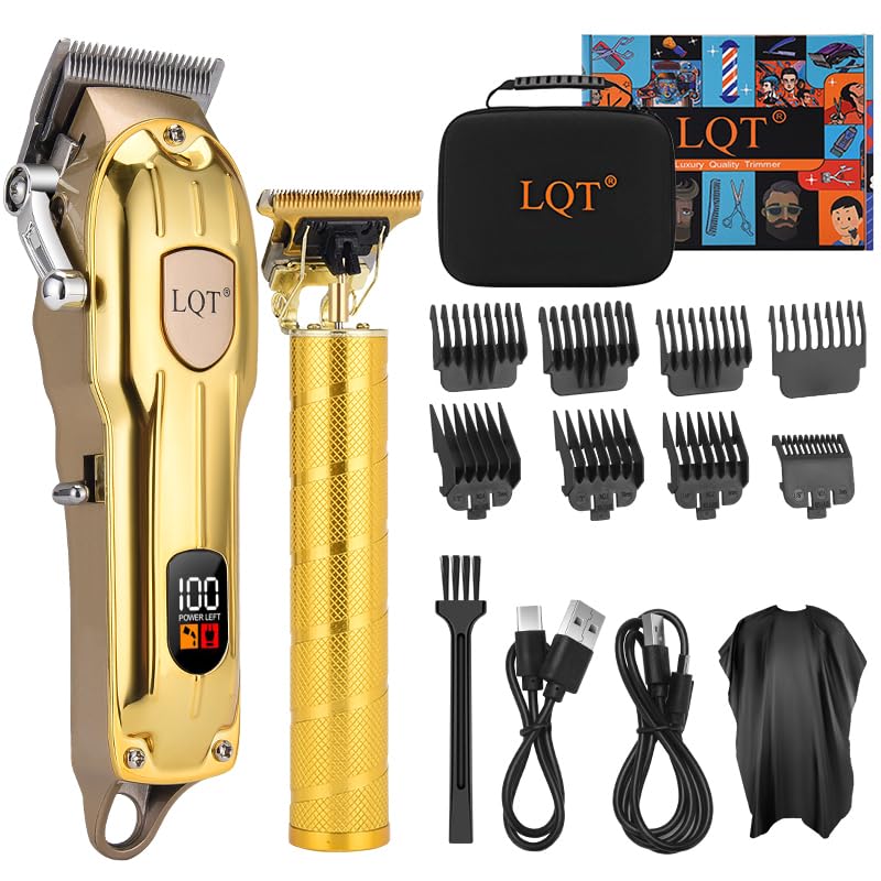 Professional Hair Clipper Set (Gold)