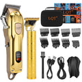 Professional Hair Clipper Set (Gold)