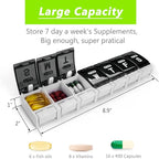 Extra Large Weekly Pill Organizer 2 Times a Day - Image 2