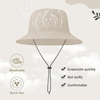 Durio Waterproof Bucket Hats for Woman UPF 50+ Sun Hat UV Protection Packable - Image 5
