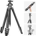 NEEWER LITETRIP LT38 61" Travel Tripod Carbon Fiber by Neewer