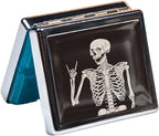 Silver Vintage Pill Box 7 Day Metal Pill Box - Image 4