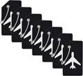 7 Pack Silicone Luggage Tag Baggage Handbag Travel Bag Tags by MODENGKONGJIAN