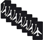7 Pack Silicone Luggage Tag Baggage Handbag Travel Bag Tags by MODENGKONGJIAN