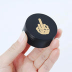 Small Pill Case 3 Compartments, Metal Round Portable Pill Box, Waterproof - Image 5