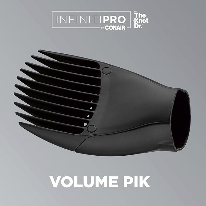 INFINITIPRO by CONAIR The Knot Dr. Volume Pik, for Root Lift, Compatible with INFINITIPRO by CONAIR The Knot Dr. Dryer Brushes (Pack of 2)