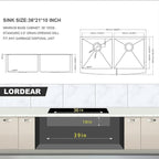 36 Farmhouse Sink Stainless Steel - Image 8