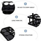 Plastic Foldable Cup Holder, 13 inches, Holds 6 Beverages, Portable - Image 7