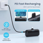 Mini Portable Charger 5200mAh Power Bank, 3A PD USB C Cell Phone Portable Power - Image 3