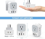 Australia Plug Adapter, TESSAN Australian Power Adaptor - Image 5