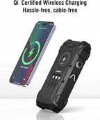 Solar Charger Power Bank, 42800mAh Wireless Portable Charger - Image 4