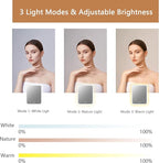 Makeup Bag with Led Mirror, Travel Makeup Organizer with 3 Color Setting - Image 5