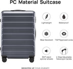 Carry on Luggage 22 X 14 X 9 Airline Approved, 20 Inch Luggage - Image 2