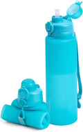 TakeToday Collapsible Water Bottles 32oz, Foldable Travel Water Bottle by TAKETODAY
