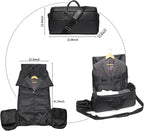 Carry On Garment Bag for Travel, Convertible Travel Garment Bag for Men Women - Image 2