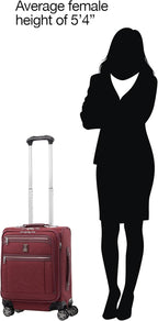 Travelpro Platinum Elite Softside Expandable Carry on Luggage, 8 Wheel Spinner - Image 11
