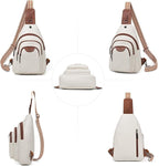 10L Crossbody Sling Bag for Women Men Anti Theft Cross Body Fanny Pack Belt Bag - Image 8