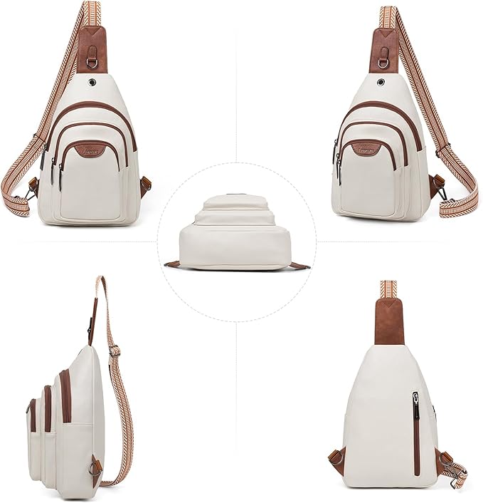 10L Crossbody Sling Bag for Women Men Anti Theft Cross Body Fanny Pack Belt Bag - Image 8