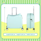 smilesun 20" Ride-On Travel Suitcase - Image 4